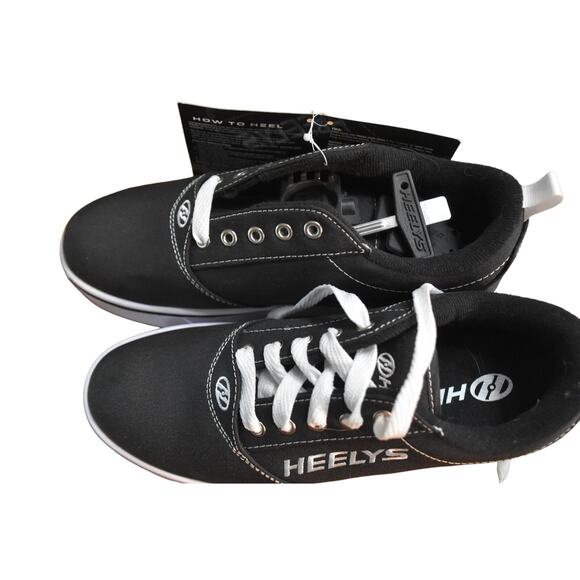 Heely's, New in Box, Black/White, Size 7 Men's/Kids, Unisex - Picture 2 of 5